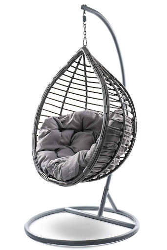 Gray Swing Chair W/ Cusions #497
