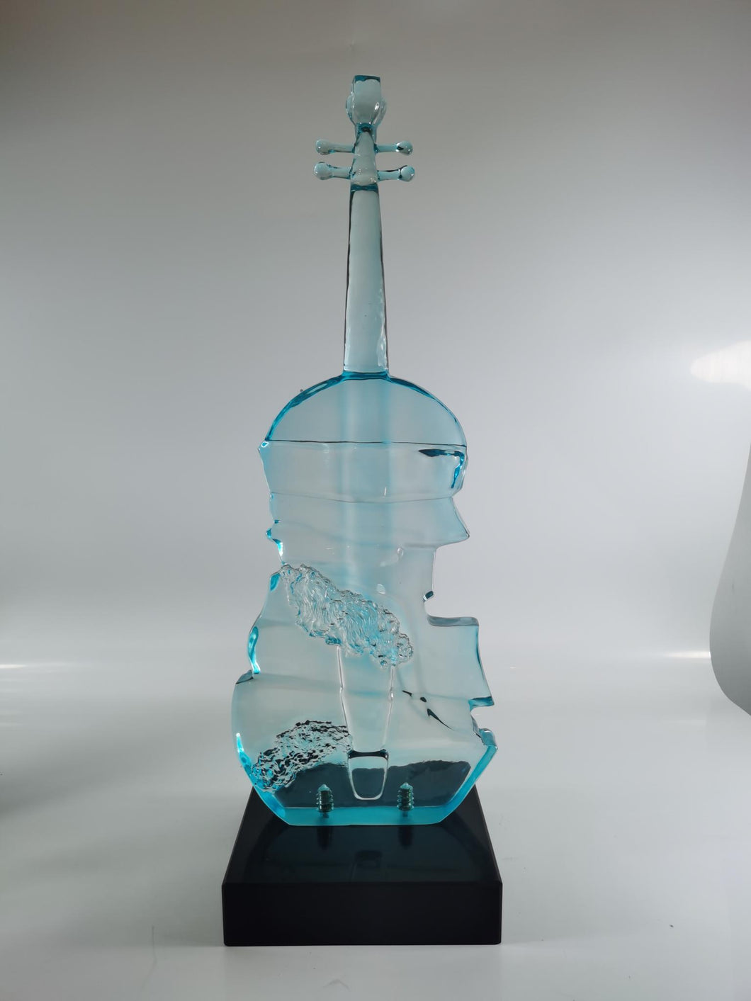 Abstract Violin Sculpture