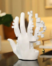 Load image into Gallery viewer, WHITE ABSTRACT HAND SCULPTURE #985
