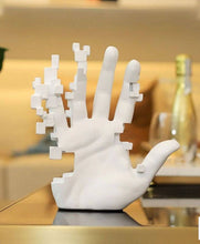 Load image into Gallery viewer, WHITE ABSTRACT HAND SCULPTURE #985
